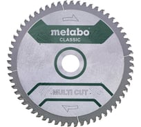 Диск пильный Multi Cut Classic (254x30 мм; 60Z; FZ/TZ 5neg) Metabo 628285000