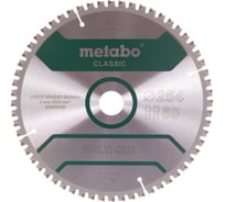 Диск пильный Multi Cut Classic (254x30 мм; 60Z; FZ/TZ 5neg; блистер) Metabo 628666000