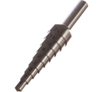 Сверло ступенчатое HSS 4-12х65 мм, 9 ступеней, хвостовик 6 мм Heller 22605