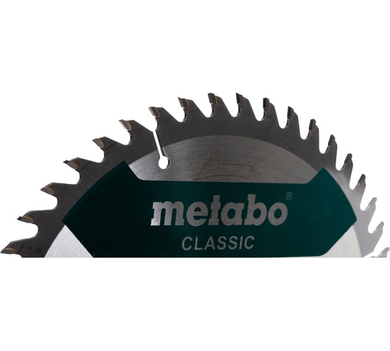 Диск пильный Precision Cut Classic (190x30 мм; 48Z; WZ 15; блистер) Metabo 628664000