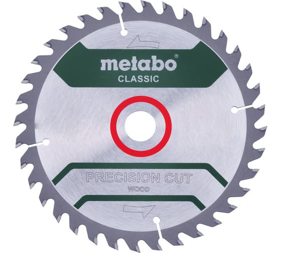 Диск пильный Precision Cut Classic (160x20 мм; 36Z; WZ 10) Metabo 628278000