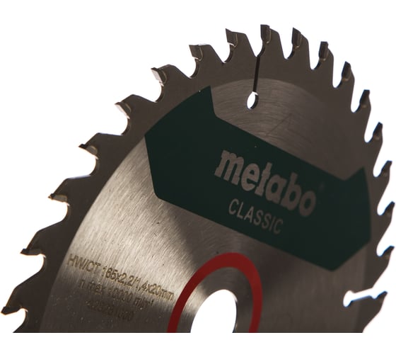 Диск пильный Precision Cut Classic (165x20 мм; 36Z; WZ 15) Metabo 628281000