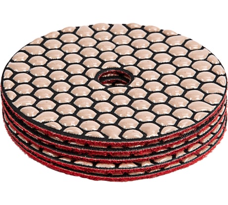 Алмазный гибкий шлифовальный круг (100 мм, P400, сухое шлифование, 5 шт.) MATRIX 73503