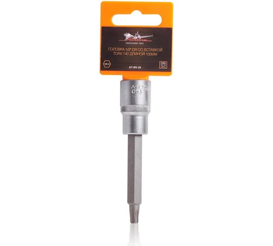 Головка со вставкой TORX T40, 100 мм, 1/2" DR Airline AT-BS-26
