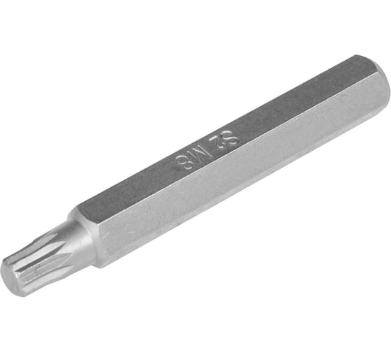 Бита вставка Airline SPLINE M8 3/8" длина 75мм (10 шт.) AT-B-45