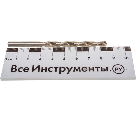 Сверло по металлу HSS-G (5х52х86 мм) REDVERG 6621046