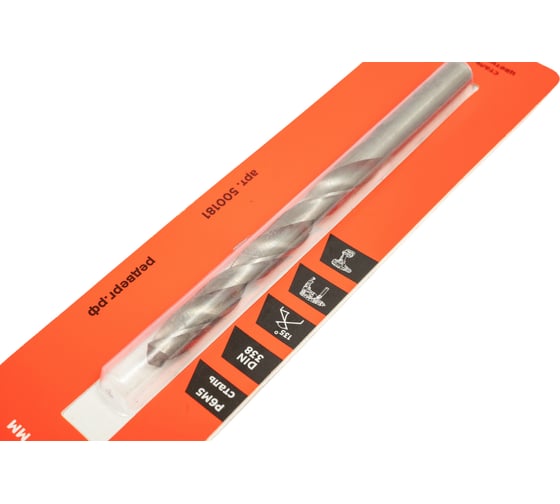 Сверло по металлу HSS-G (9х81х125 мм) REDVERG 6621054