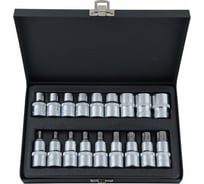 Набор торцевых головок и насадок (18 шт; 1/2" Dr; E-star и Torx) KRAFT KT 700686