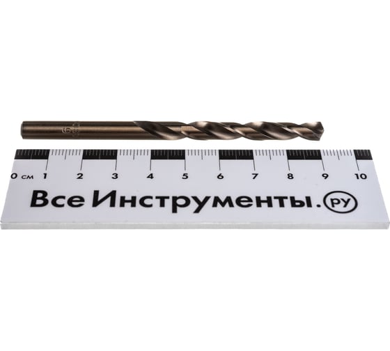 Сверло по металлу кобальтовое HSS-Со (6х57х93 мм) REDVERG 6621077