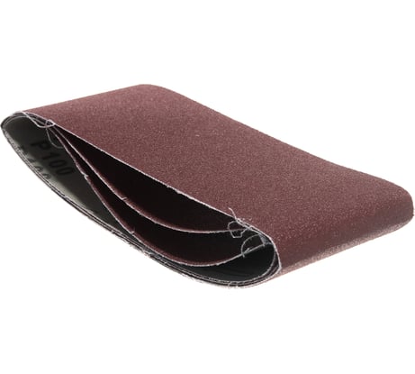 Лента шлифовальная (3 шт; 76х457 мм; Р100) REDVERG 6624242