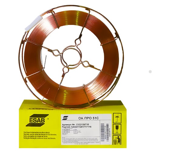 Проволока омедненная OK ПРО 51С (0.8 мм; 15 кг) ESAB СВ000017344 2322086700 1