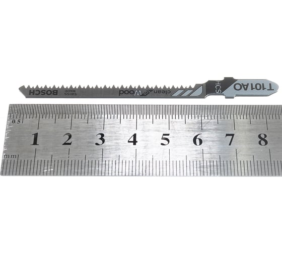 Пилки для лобзика T101AO (56 мм; 2 шт.) Bosch 2608667405