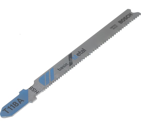 Пилки для лобзика T118A (92 мм; 2 шт.) Bosch 2608668617