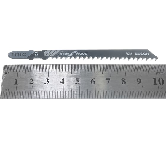 Пилки для лобзика T111C (74 мм; 2 шт.) Bosch 2608667921