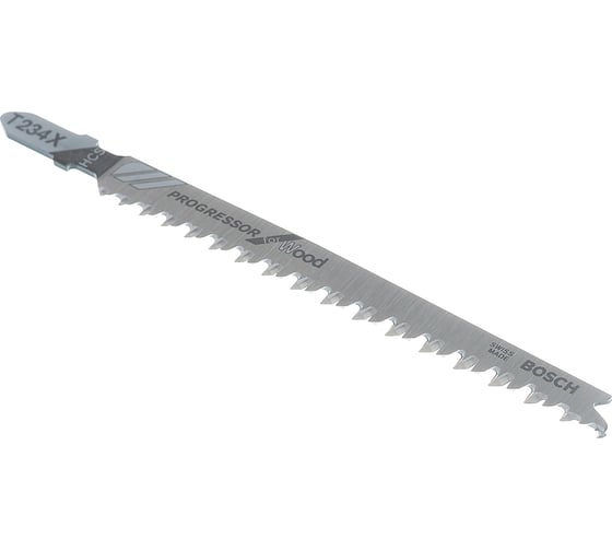 Пилки для лобзика T234X (91 мм; 2 шт.) Bosch 2608667409