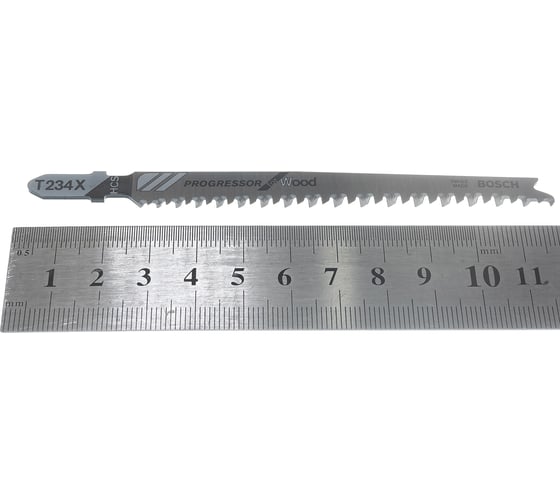 Пилки для лобзика T234X (91 мм; 2 шт.) Bosch 2608667409