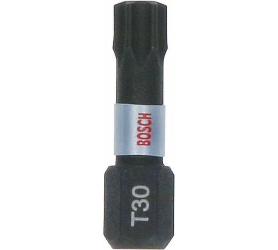 Биты Impact Control 25 мм, T30, 25 шт. TicTac Bosch 2607002807 1