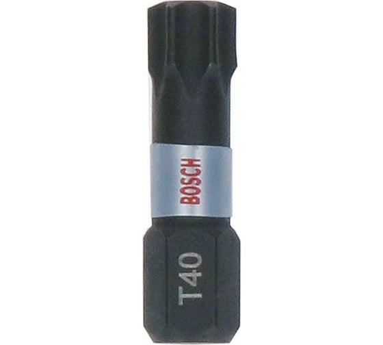 Биты Impact Control 25 мм, T40, 25 шт. TicTac Bosch 2607002808 1