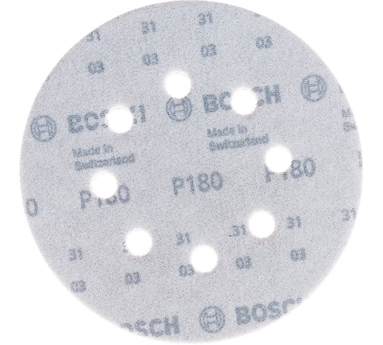 Шлифовальные круги C430 Expert for Wood+Paint (8 отверстий, 125 мм, K180, 5 шт.) Bosch 2608605644