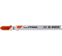 Пилки для пластика T102BF CLEANPMMA (91 мм, шаг 1.8 мм) Bosch 2609256C59