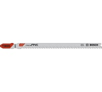 Пилки для пластика T302H CLEANPVC (132 мм, шаг 2.3 мм) Bosch 2609256C58
