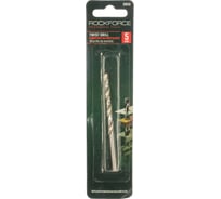 Сверло по металлу (5 мм; HSS; в блистере) ROCKFORCE RF-DB50(29111)