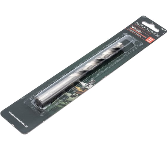 Сверло по металлу (11 мм; HSS; в блистере) ROCKFORCE RF-DB110(29100)