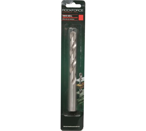 Сверло по металлу (12.5 мм; HSS; в блистере) ROCKFORCE RF-DB125(29106) 1