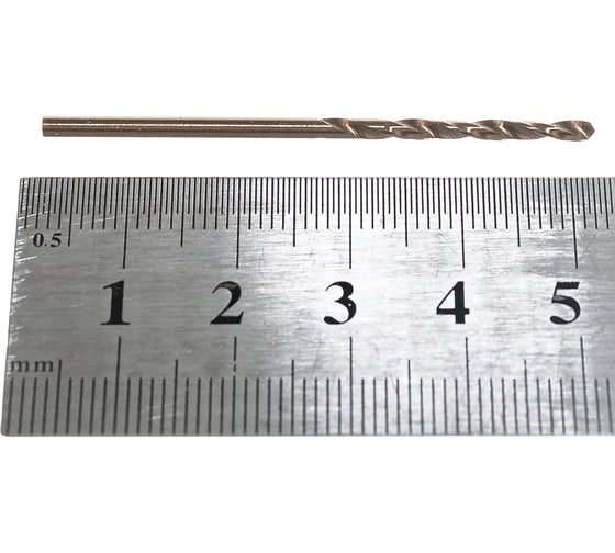 Сверло по металлу (3 шт; 2 мм; HSS-Co; в блистере) ROCKFORCE RF-DS3564(29157)