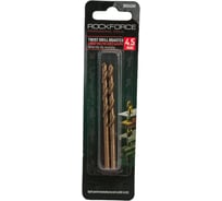 Сверло по металлу (2 шт; 4.5 мм; HSS-Co; в блистере) ROCKFORCE RF-DS245H(29144)