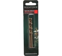 Сверло по металлу (2 шт; 4.4 мм; HSS-Co; в блистере) ROCKFORCE RF-DS21164(29136)
