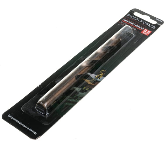 Сверло по металлу (9.5 мм; HSS-Co; в блистере) ROCKFORCE RF-DB95H(29130)