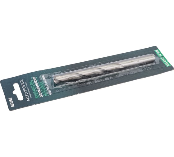 Сверло по металлу (10 мм; HSS; в блистере) ROCKFORCE RF-DB100H(29096)