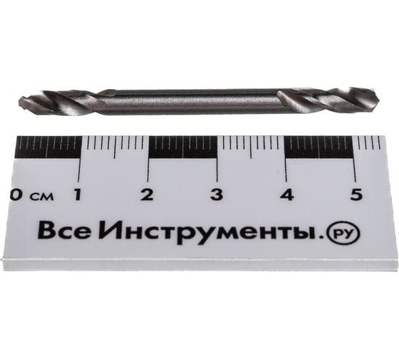 Сверло по металлу двухстороннее (10 шт; 4.2x13х55 мм) Росомаха 700042