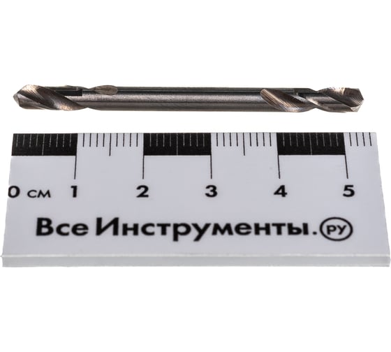 Сверло по металлу двухстороннее (10 шт; 4.1x13х55 мм) Росомаха 700041