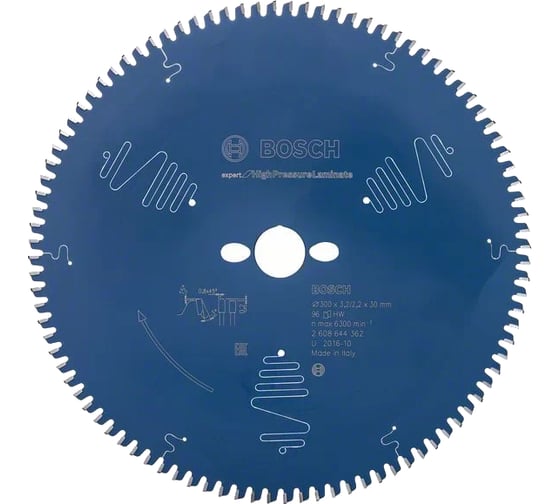 Диск пильный Expert for High Pressure Laminate (300x30 мм; 3.2/2.2 мм; 96T) Bosch 2608644362 1