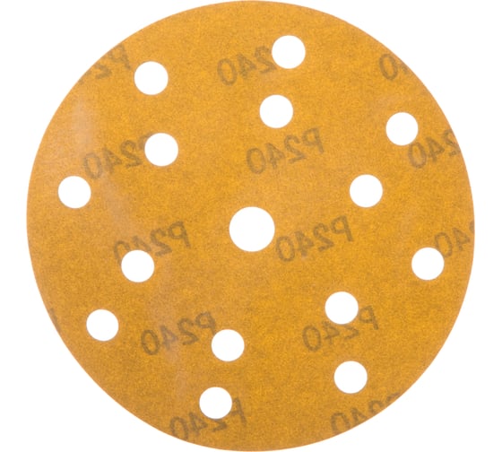 Диск шлифовальный AP33M (100 шт/уп; 150 мм; 15 отверстий; Р240) Hanko AP33M.150.15.0240 1