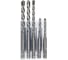 Набор буров SDS-PLUS 5 шт 6x110/6.5x110/8/10/12x160 мм Makita D-17784 1