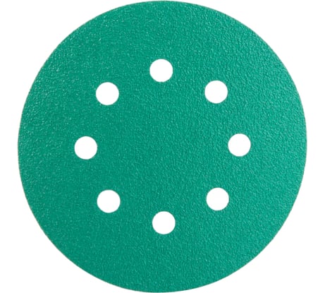 Диск DC341 Film Green Hanko 125 мм 8 отв Р 500 100 шт/уп DC341.125.8.0500