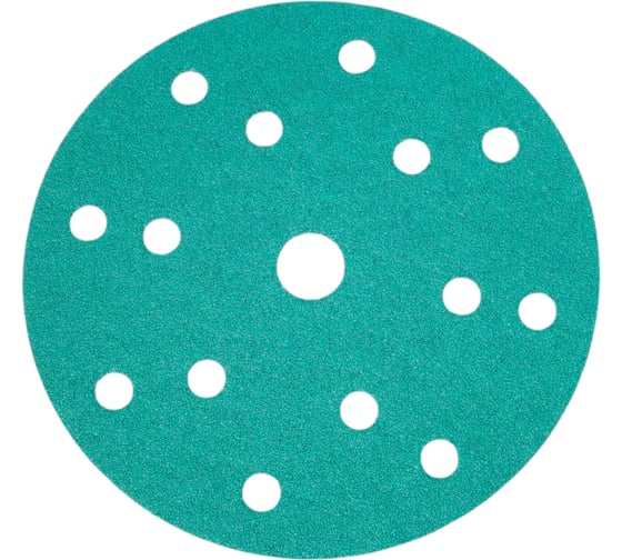 Диск шлифовальный DC341 Film Green (100 шт/уп; 150 мм; 15 отверстий; Р60) Hanko DC341.150.15.0060