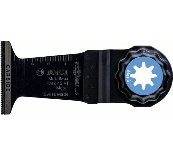 Пильное полотно по металлу StarlockPlus Carbide 45x50 мм по металлу PAIZ 45 AT Bosch 2608664349