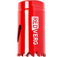 Коронка биметаллическая 27 мм REDVERG 6627100