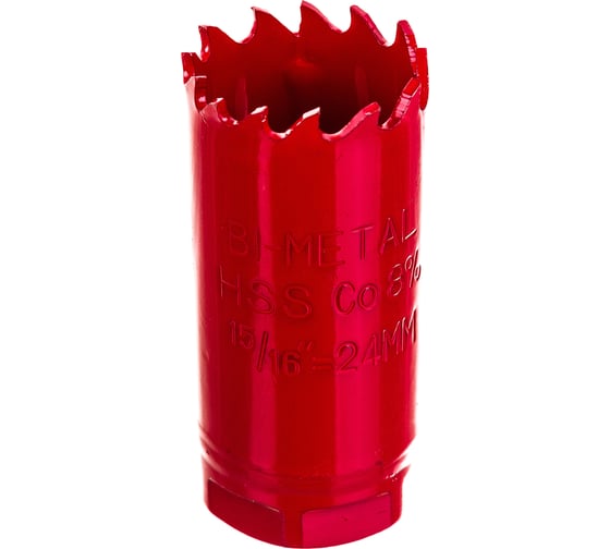 Коронка биметаллическая 24 мм REDVERG 6627099