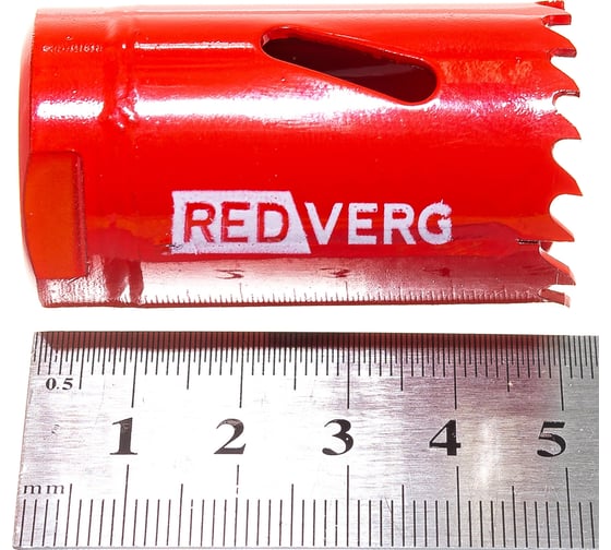 Коронка биметаллическая 30 мм REDVERG 6627102