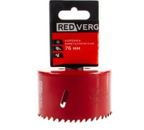 Коронка биметаллическая 76 мм REDVERG 6627119