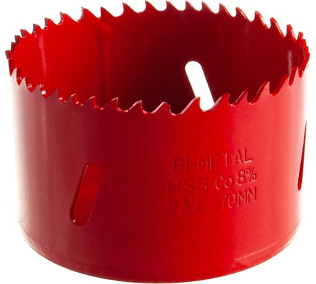 Коронка биметаллическая 70 мм REDVERG 6627118