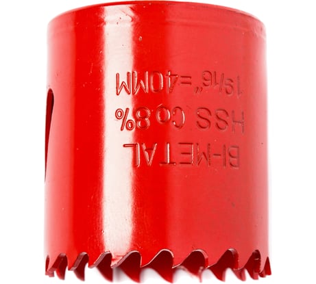 Коронка биметаллическая 40 мм REDVERG 6627106