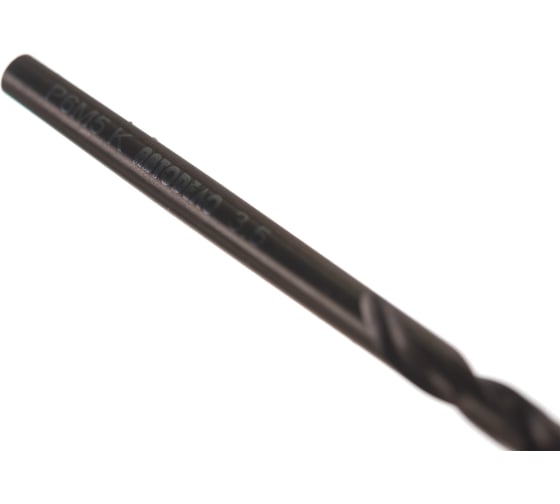 Сверло по металлу Cobalt 5% Professional (3.5х39х70 мм; Р6М5К5) АвтоDело 15213