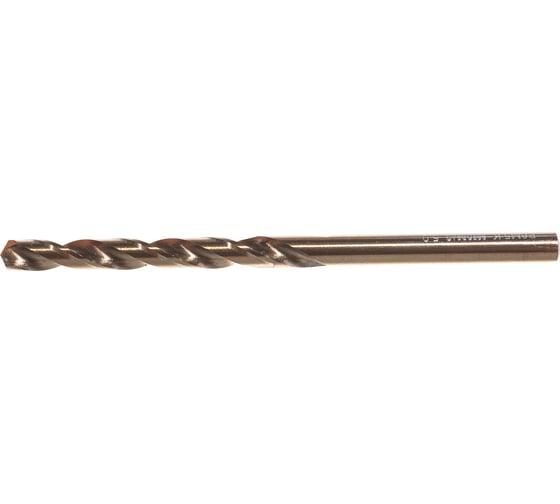 Сверло по металлу Cobalt 5% Professional (5х52х86 мм; Р6М5К5) АвтоDело 15223