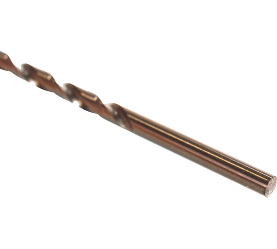 Сверло по металлу Cobalt 5% Professional (5х52х86 мм; Р6М5К5) АвтоDело 15223